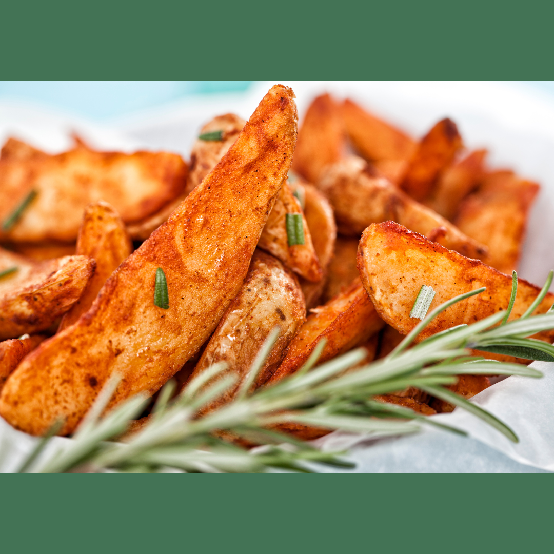 Signature Seasoning Potato Wedges G'day Garlic